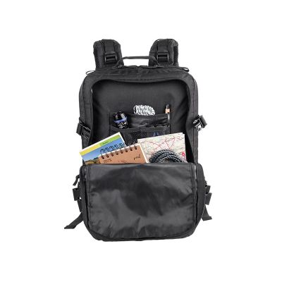 4. Plecak wyprawowy 16" Tracer Evo Black 25L