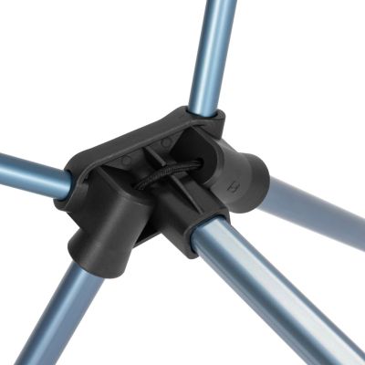 6. Helinox Chair One (RE) Krzesło kempingowe 4 x noga Czarny, Niebieski