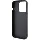 8. Etui Karl Lagerfeld Gripstand Saffiano Karl&Choupette Pins na iPhone 15 Pro Max - czarne