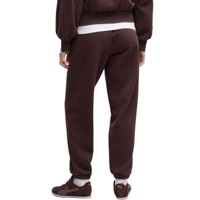 4. Spodnie damskie Puma Her Comfort Pants Fl ciemnobrązowe 694032 33