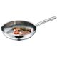 4. WMF Profi 0794649991 - Okrągła - Patelnia uniwersalna - Stal nierdzewna - 250 °C - Ceramika - Gaz - Halogen - Indukcja - Stal nierdzewna
