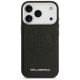 3. Etui Karl Lagerfeld Point & Metal Logo MagSafe do iPhone 17 Pro - czarne