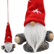 ZAWIESZKA BOMBKA SKRZAT CZERWONY 11CM