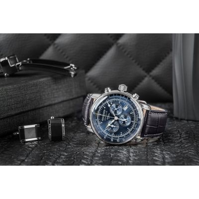 5. Zegarek Męski ZEPPELIN 100 Yahre 7680-3 + BOX