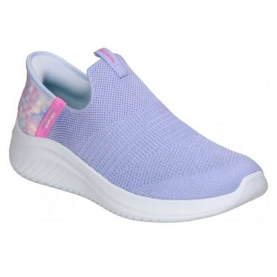 4. Buty Skechers Slip-ins Ultra Flex 3.0 - Colory Wild Jr 303801L-LVMT