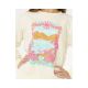 5. Bluza dziewczęca RIP CURL Sunshine Squad Crew-Girl biała