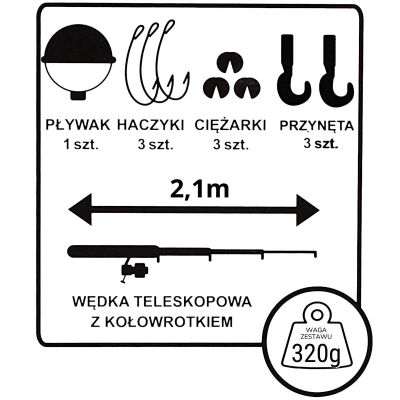 7. ZESTAW WĘDKARSKI ENERO 2106