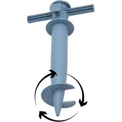 11. PODSTAWA BAZA DO PARASOLA 30x17x6CM NIEBIESKA