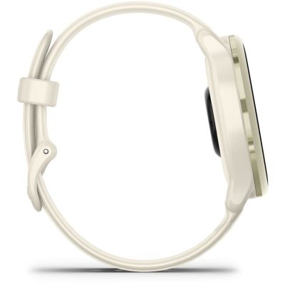 13. Zegarek Garmin Vivoactive 6 42mm Bone/Lunar Gold