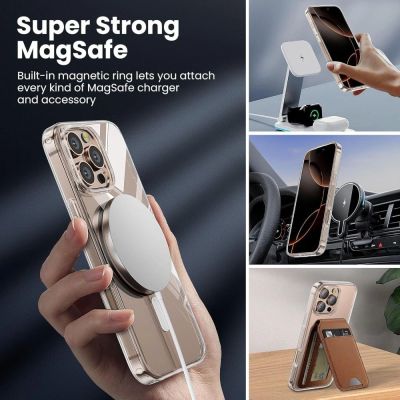 3. Etui TP Flex MagSafe na iPhone 16 Pro Max - przezroczyste