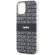 6. Etui DKNY IML Mono & Stripe MagSafe na iPhone 15 Plus / 14 Plus - czarne