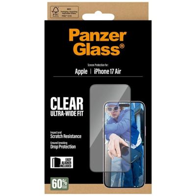 5. Szkło hartowane PanzerGlass Ultra-Wide Fit EasyAligner na iPhone Air