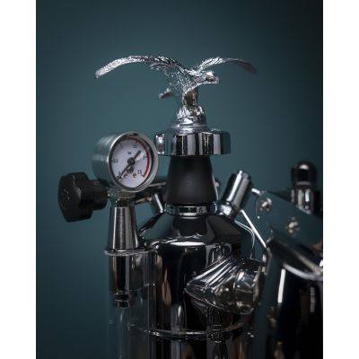 21. La Pavoni Ekspres do kawy Dźwignia ręczna Milano srebrny