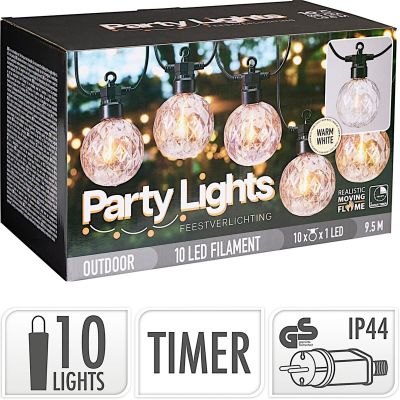 14. GIRLANDA OGRODOWA PARTY LIGHT 10LED