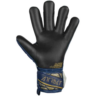 7. Rękawice bramkarskie Reusch Attrakt Freegel Silver M 5470235 4411