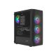 32. FURY OBUDOWA KOMPUTEROWA FURY SHOBO SH4F RGB MIDI Z OKNEM CZARNA
