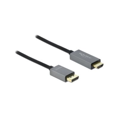 4. DeLOCK Aktywny DisplayPort 1.4 do kabla HDMI 4K 60 Hz (HDR), 2 m