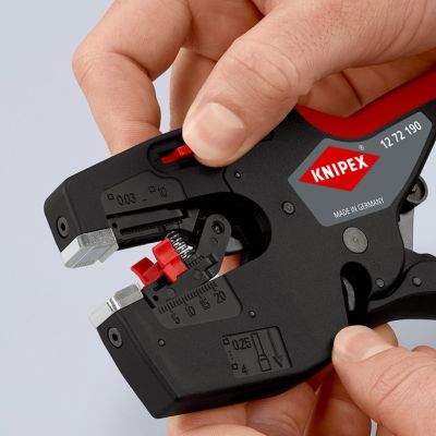 7. Szczypce do ściągania izolacji KNIPEX 12 72 190