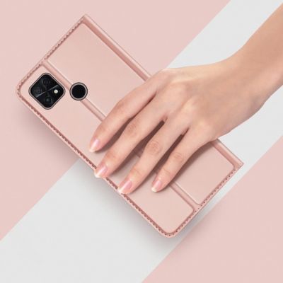 13. Dux Ducis Skin Pro etui Oppo Reno 8 pokrowiec z klapką portfel na kartę podstawka czarne