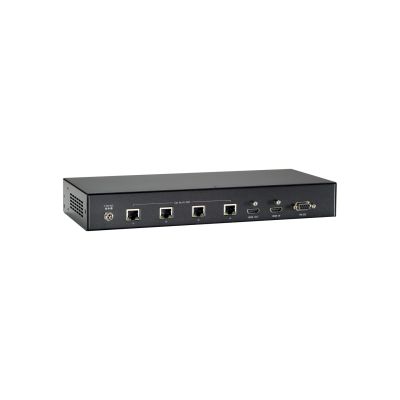 3. LevelOne HVE-9214PTHDMI O.CAT.5 TRANSM. Kompatybilny z IEEE-802.3af PoE dla łatwego użytkowania i instalacji, łatwa instalacja plug-and-play, wbudowane wykrywanie EDID Hotplug, zarządzanie priorytetem EDID wyjść HDMI