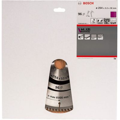 3. Tarcza pilarska 254x32,2x30mm 96z. BOSCH