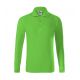 2. Koszulka polo Malfini Pique Polo LS Jr MLI-24192 green apple
