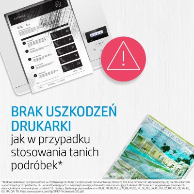 7. HP 312X zestaw 2 oryginalnych, wysokowydajnych wkładów laserowych czarnych