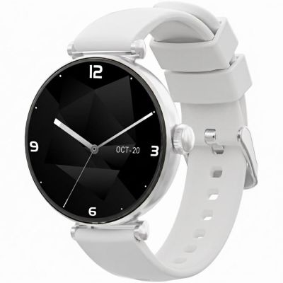 2. Smartwatch Gravity Srebrno Biały 2 Paski GT26-8