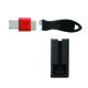 2. Kensington Blokada portu USB z osłoną bezpieczeństwa, kwadratowa