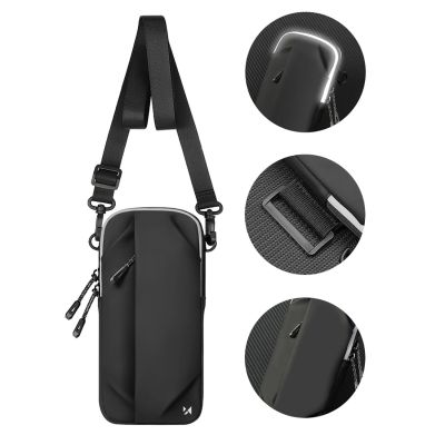 5. Saszetka Wozinsky WSDB-B armband opaska na ramię na telefon do biegania - czarna