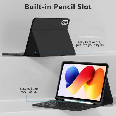5. Etui Tech-Protect SC Pen na Xiaomi Poco Pad M1 / Redmi Pad 2 Pro 12.1 - czarne
