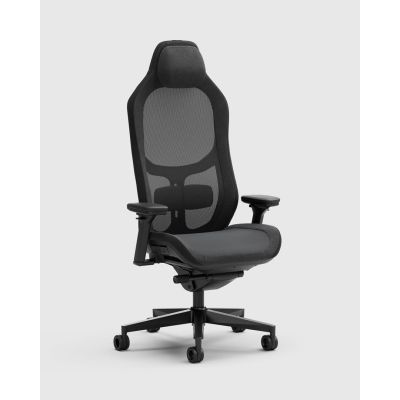 3. Fractal Design Refine 2 Mesh Dark Fotel dla gracza Wyściełane siedzisko tapicerowane Czarny