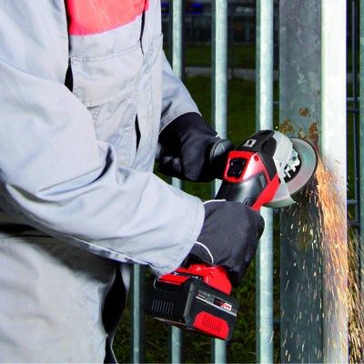 5. Einhell TE-AG 18/115 Li-Solo szlifierka kątowa 11,5 cm 8500 RPM 1,21 kg