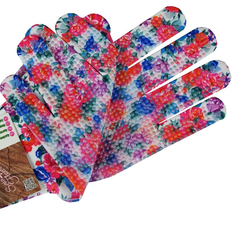 7. RĘKAWICE OGRODOWE FLOWER R.6/XS