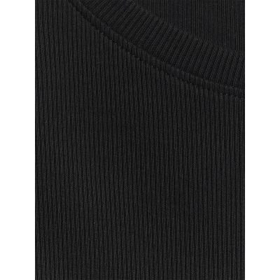 7. Longsleeve slim z prążkowanej dzianiny damski 4F 4FRAW25TLONF656-20S
