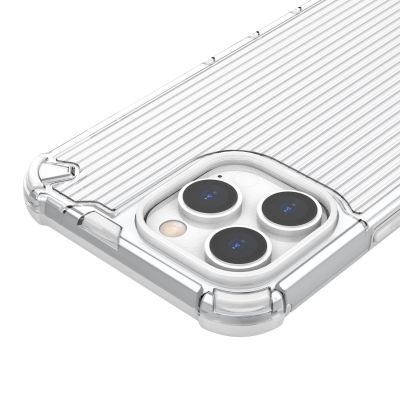 21. Ombre Protect Case etui do iPhone 14 Pro pancerny pokrowiec różowo-niebieskie