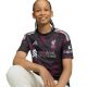 7. Koszulka dla dzieci adidas Liverpool FC 26/27 Third Jersey czarno-różowa KB8284