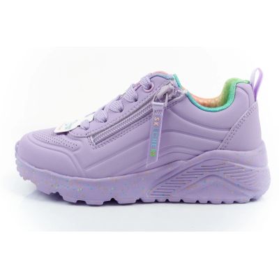 2. Skechers buty sneakersy sportowe dziecięce Uno Lite fioletowe wygodne