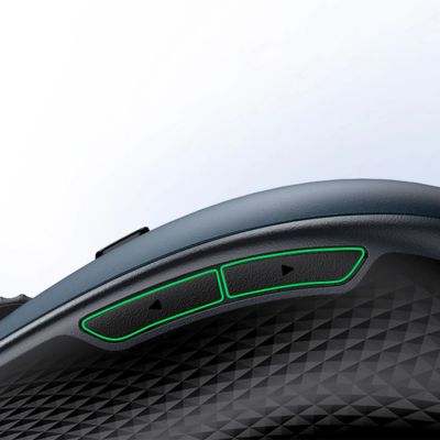 8. Bezprzewodowa mysz Ugreen MU101 ergonomiczna Bluetooth 2.4 GHz - niebieska