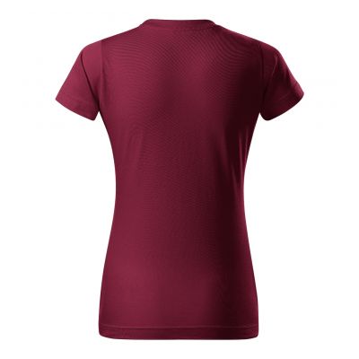 4. Koszulka damska Basic (garnet)