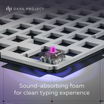 2. Dark Project ALU Daylight klawiatura
