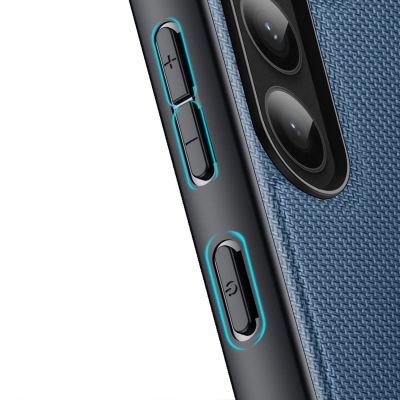 8. Dux Ducis Fino etui Samsung Galaxy S23+ pokrowiec z silikonową ramką niebieskie