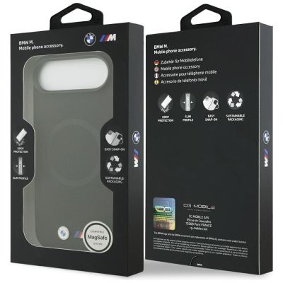 8. Etui BMW M FW Metal Logo MagSafe na iPhone Air - czarne