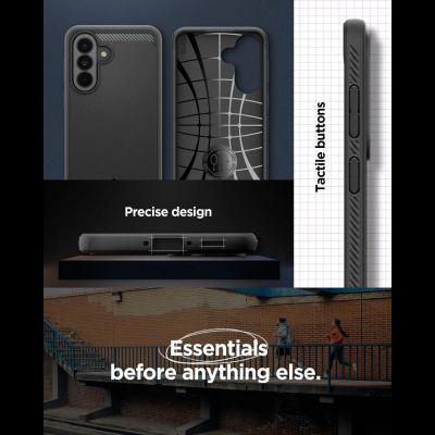 18. Etui Spigen Rugged Armor na Samsung Galaxy A37 5G - czarne
