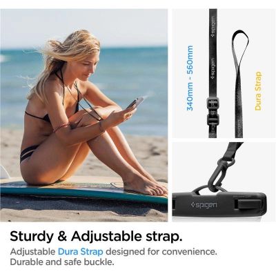 5. Etui Spigen Spigen Aqua Shield A601 wodoodporne IPX8 - przezroczyste 2 szt.