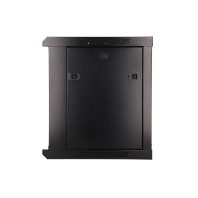 4. Extralink 9U 600x450 Czarna | Szafa rack | montowana na ścianie