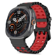 Pasek Tech-Protect Iconband Pro na Samsung Galaxy Watch Ultra 47 mm - czarno-czerwony