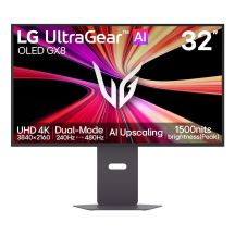 LG 32GX870B-B.AEU monitor komputerowy 81,3 cm (32") 3840 x 2160 px 4K Ultra HD OLED Czarny