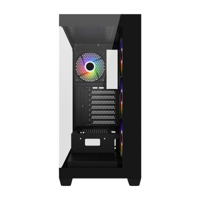 4. Obudowa FSP Geh Midi M340 BA ATX/ M-ATX/M-ITX/ARGB o.N. Black retail