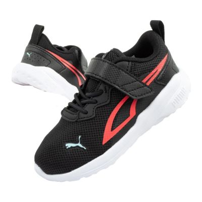 Puma buty dziecięce sportowe na rzepy Sneakersy All-Day czarne wygodne